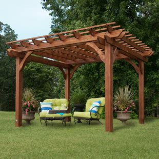 pergolas wayfair|Wooden Pergolas You'll Love .
